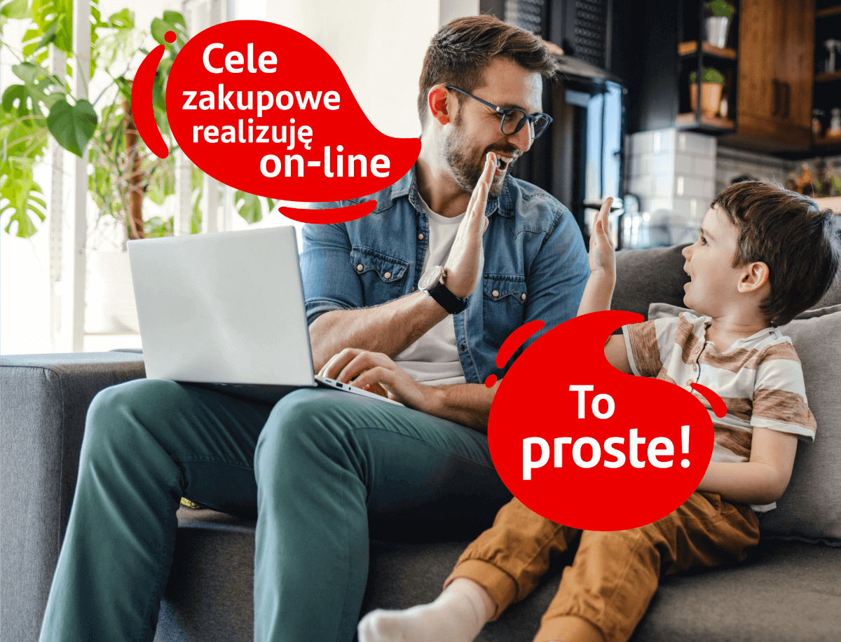 Cele zakupowe realizuję on-line, To proste!