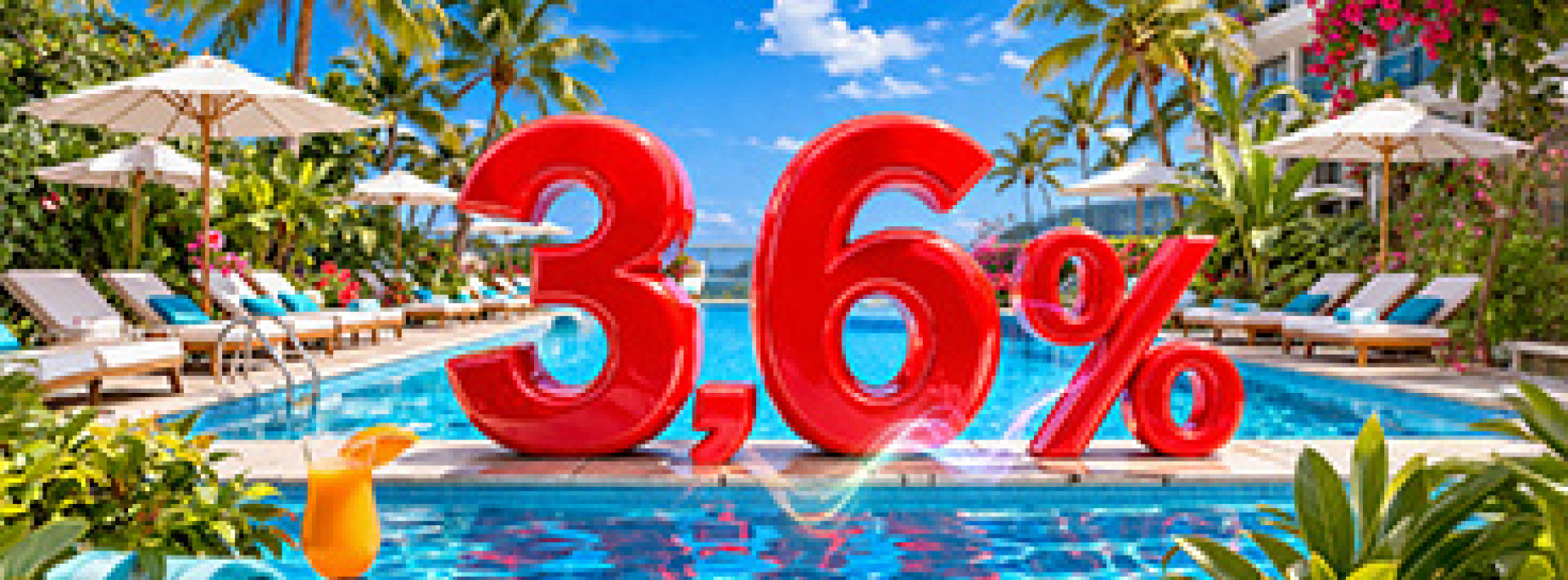 Baner promocyjny lokaty - liczba 3,6% 