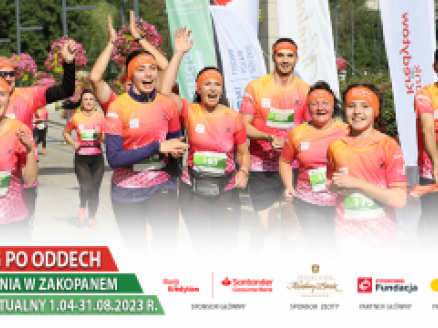 Zostaliśmy głównym sponsorem 8. Biegu po Oddech dla chorych na mukowiscydozę