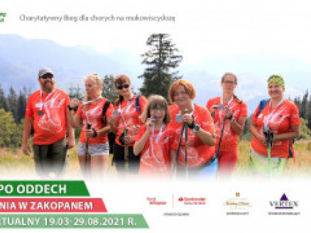 Finał 6. Biegu po Oddech zgromadzi biegaczy, którzy chcą wesprzeć szczytny cel
